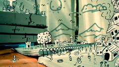 Doodle Drawn notebook