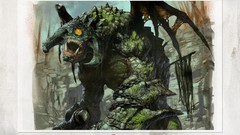 Dota 2 artwork jim murray roshan