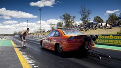 Drag car