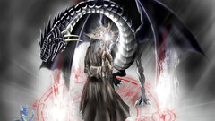 Dragon and high wizard his Resolution dragonniar