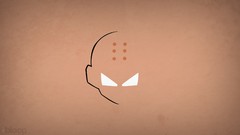 Dragon Ball Z minimalistic blo0p Krillin