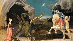 Dragons artwork Saint George