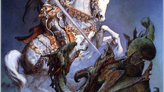 Dragons artwork Saint George
