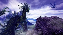 Dragons Castles artwork by sunimo