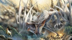 Dragons centaur fantasy art
