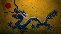 Dragons China graffiti