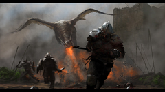 Dragons fantasy art artwork