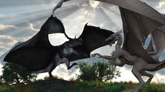 Dragons fantasy art Challenge