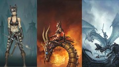 Dragons fantasy art Le Cronache del Mondo Emerso