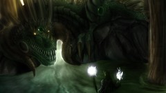 Dragons fantasy art Menace