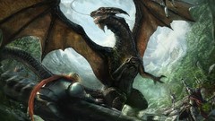 Dragons fight Warriors chains rough battles