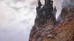 Dragons fortress digital art