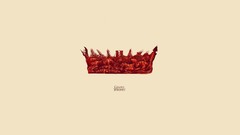 Dragons game of thrones crowns TV series minimalistic hbo house 