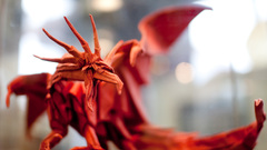 Dragons origami mine depth