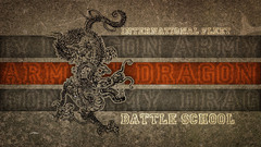 Dragons school Simple Background