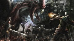 Dragons Warriors dragons dogma Medieval artwork fantasy art