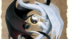Dragons yin yang