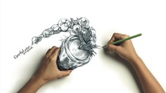 Drawings artwork charcoal