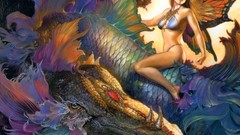 Drawings Julie Bell Dragons