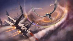 Drawings pegasus ace combat f-15 eagle artwork fighter jets 