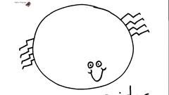 Drawings spiders