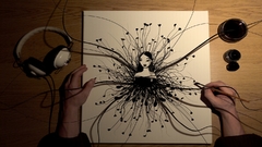 Drawn stereo blah Art