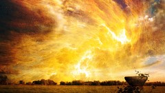 Dreams burning digital art Lemmy X