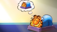 Dreams cats Garfield funny artwork