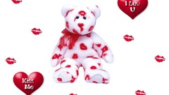 Dreams red love Hearts valentines day teddy bears amour