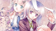 Dress Alice in Wonderland plastic anime girls pixiv animal ears 