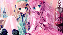 Dress blue eyes Ribbons