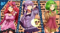 Dress bows vocaloid underwear panties yuzuki yukari Megpoid 