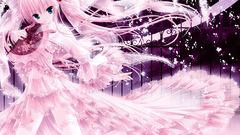 Dress fences pink blue