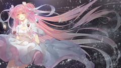 Dress pink hair mahou