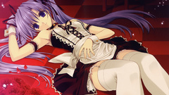 Dress stockings long hair