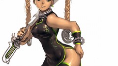 Dress Swords braids hyung tae kim artwork no bra War of Genesis