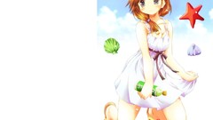 Dress white dress skies to heart to heart 2 komaki ikuno