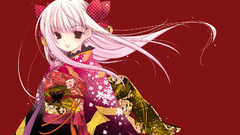 Dress wind long hair