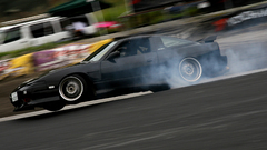Drifting Nissan 180SX nissan