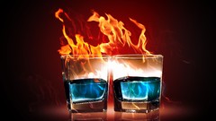 Drinks flames Flame Drink