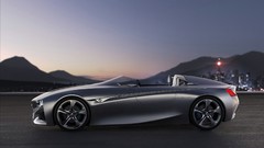 Drive cars BMW side view vehicles concept art BMW Vision