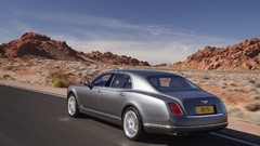 Driving Bentley Mulsanne