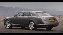 Driving Bentley Mulsanne