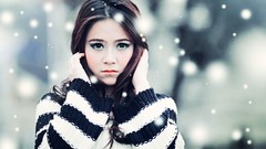 Drops white woman little asians brenditaworks Angelica Agnesia