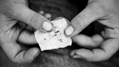 Drugs hands grayscale monochrome