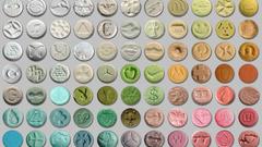 Drugs pills ecstasy