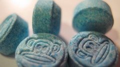 Drugs pills ecstasy xtc