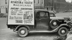 Drugs trucks marijuana propaganda