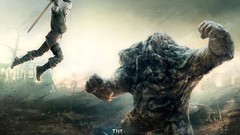 Duel Golem geralt of