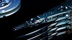 Duel hard disk drive